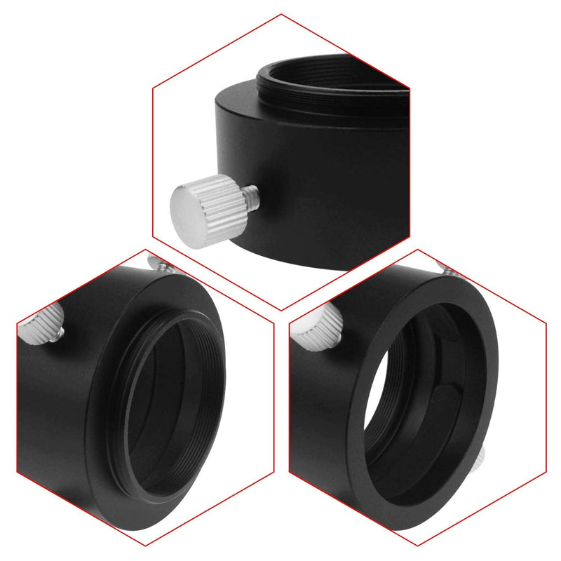 Astromania Universal T2 Camera Photo Adapter for Telescope and Spotting Scope - eyepieces Adaptor 36-42mm - Attach Your Camera or Smartphone to Suitable eyepieces Eyepiece Adapter 36 - 42mm