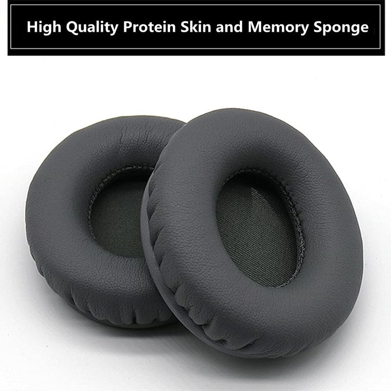 [AUSTRALIA] - Solo 1 Replacement Earpads Ear Pad Cushions Compatible with Monster Beats by Dr.Dre Solo1.0 Solo HD Wired On-Ear Headphones (Black) Black 