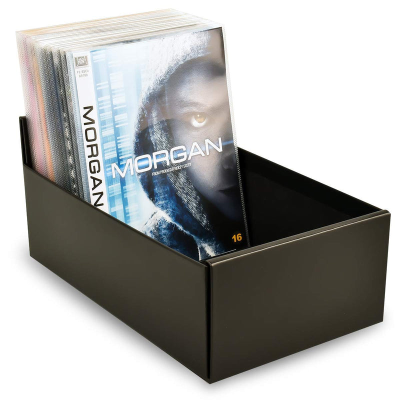 [AUSTRALIA] - Tarifold Storage Box for DVD Storage, CD Storage, Blu-ray Storage and Xbox Video Games, Black (10290) 