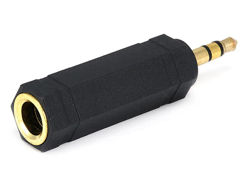 [AUSTRALIA] - Monoprice 3.5mm Stereo Plug to 6.35mm (1/4 Inch) Stereo Jack Adaptor - Gold Plated D 