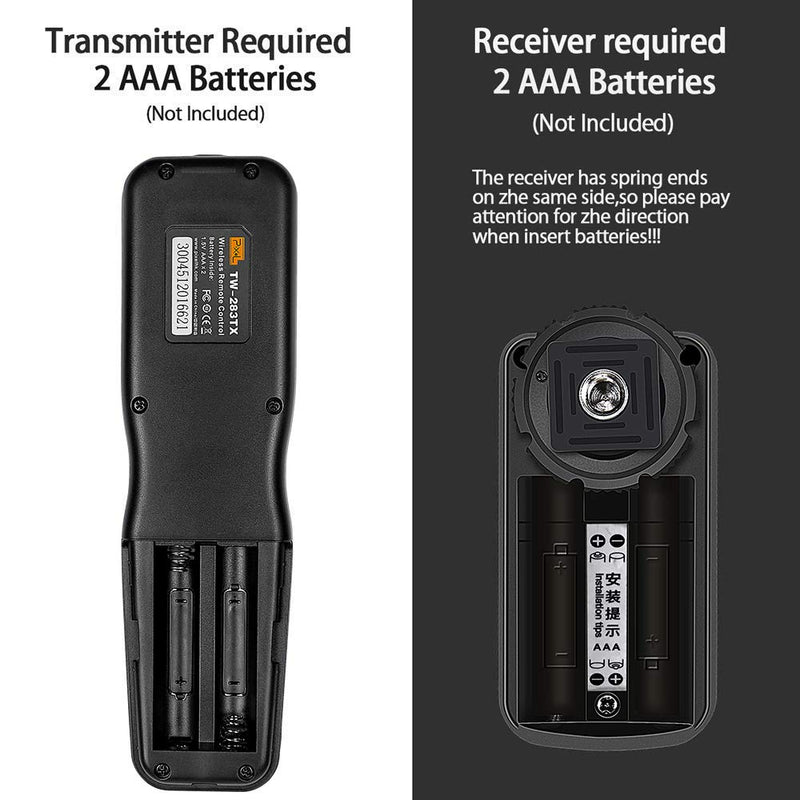 Pixel DSLR Camera Wireless Shutter Release Timer Remote Control TW-283/DC2 for Nikon D3100 D3200 D3300 D5000 D5100 D5200 D5300 D5500 D90 D7000 D7100 D7200 D600 D610 D750