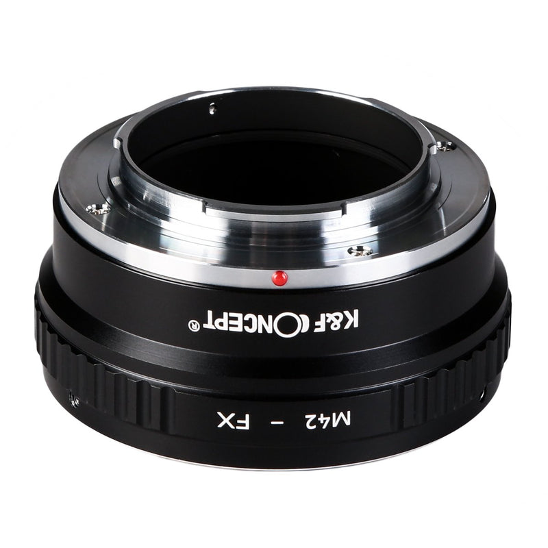 K&F Concept Lens Adapter M42 to Fuji X Compatible with M42 Mount Lens to Fujifilm Fuji X-Series X FX Mount Mirrorless Camera Body