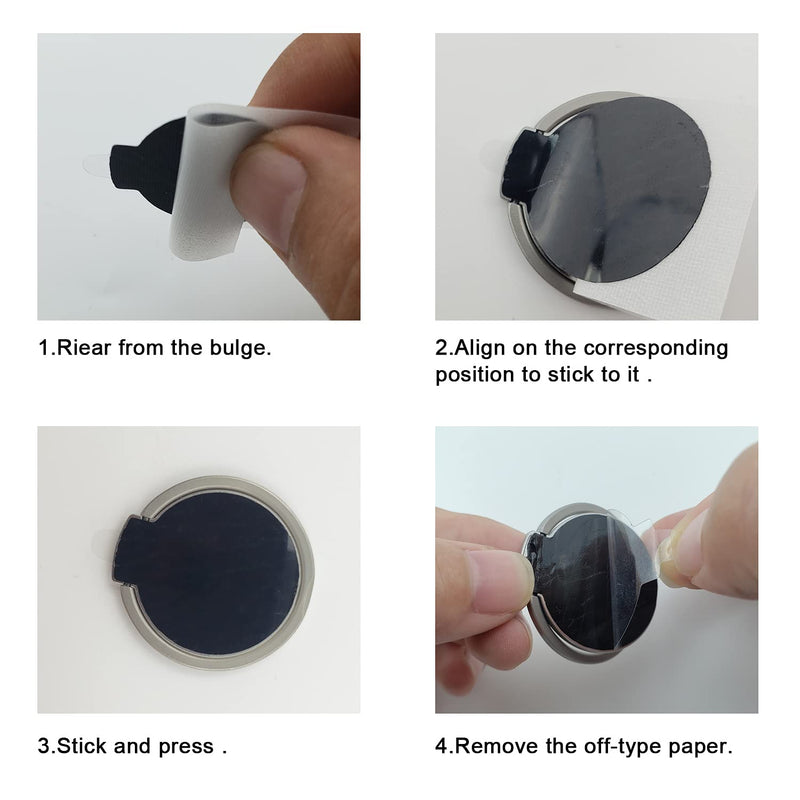Replace Adhesive Stickers fits for DJI OM4 OM5 Magneti Ring Holder,Stablize The DJI OSMO with The Phone Connection 10 Pcs
