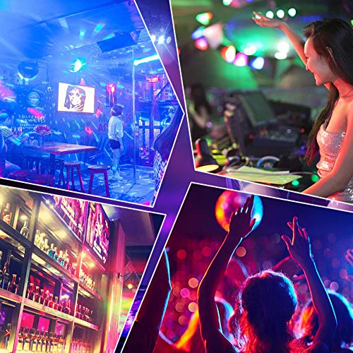 [AUSTRALIA] - Party Lights,Derby Lights DMX512 SUPERNAL Disco Light Sound Activated LED Stage Projector Lighting for Home Birthday Christmas Karaoke Dance Concert 