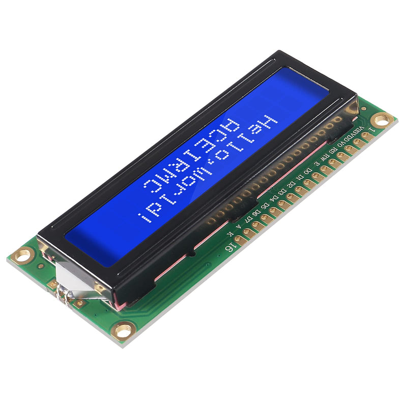 ACEIRMC 4pcs HD44780 IIC I2C 1602 LCD Display with IIC I2C TWI SPI Serial Interface Adapter 1602 LCD Display Blue Backlight for Arduino R3 Mega 2560