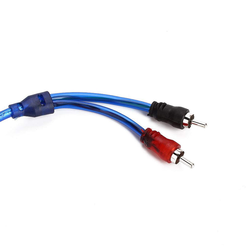 [AUSTRALIA] - Jeemitery 10 Gauge Amp 1500W Auto Car Audio System Speaker Kit Complete Subwoofer Amplifier Install Wiring Cable 