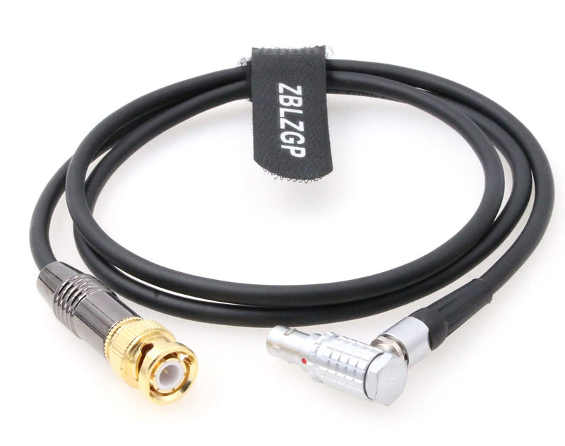 [AUSTRALIA] - ZBLZGP BNC to 5 Pin Timecode Cable for ARRI Alexa Mini/XT Camera Sound Devices ZAXCOM (Right Angle 5 pin) Right Angle 5 pin 