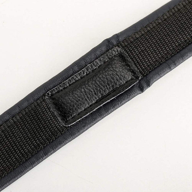 Premium Saxophone Neck Strap (Handmade with Leather,Breathable Pad & Metal Hook) - Less Stress Ergonomics Design Sax Strap