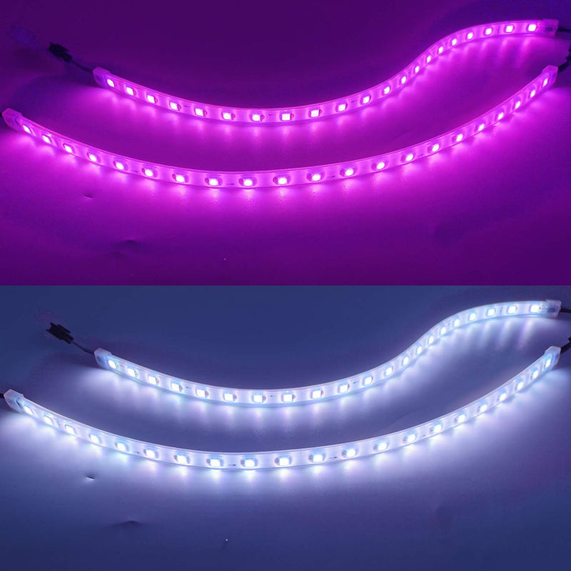 [AUSTRALIA] - PC Digital-RGB LED Strip, Silicone Housing Addressable LED Strip Light for 5V 3pin ARGB LED Header, Compatible with Aura SYNC, Gigabyte RGB Fusion, MSI Mystic Light Sync, with Strong Magnetic Clips 