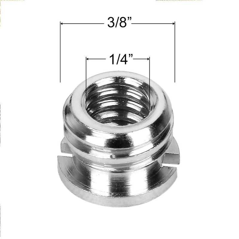 22Pack ChromLives Camera Screw Adapter 1/4 to 1/4 Screw 1/4 to 3/8 Tripod Screw Adapter Converter Brass Screw Adapter Spigot Screw Mount Set for Camera Tripod Monopod Ballhead Flash Light,Combo Pack