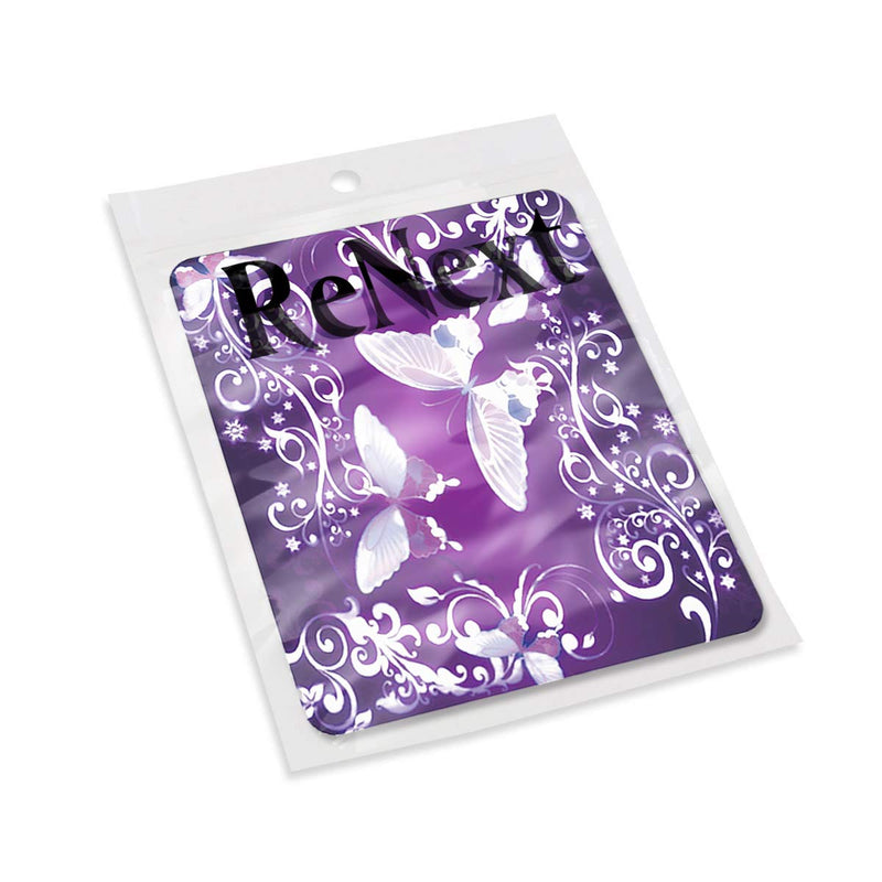 ReNext Brand New Purple Butterfly Rectangle Non-slip Rubber Mousepad Gaming Mouse Pad