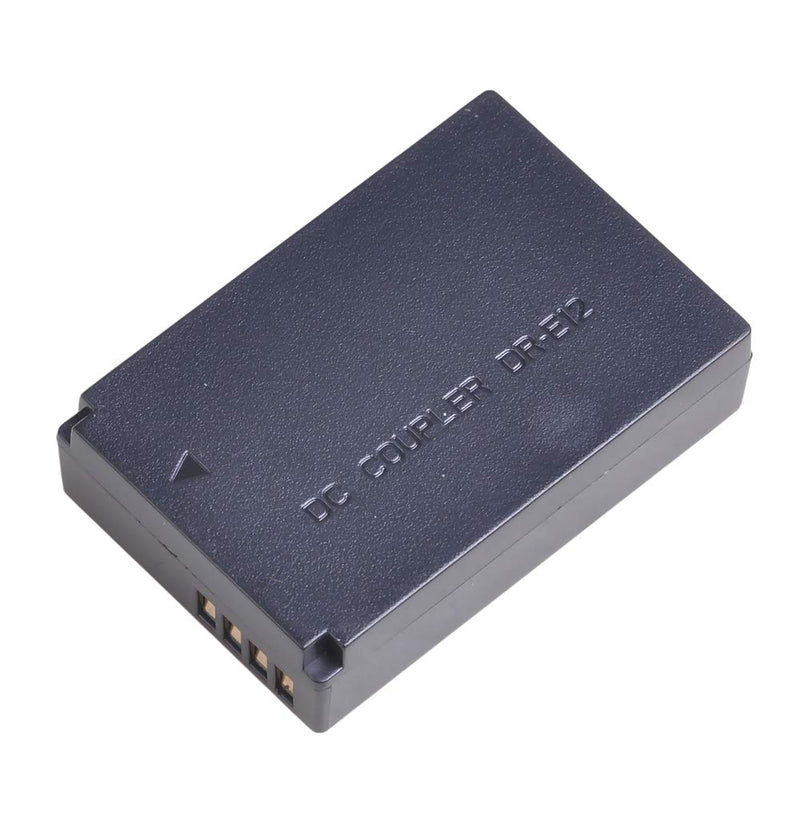 PowerTrust ACK-E12 AC Power Adapter Charger Kits for Canon EOS M, EOS M2, EOS M10, EOS M50, EOS M100 Mirrorless Digital Cameras, Replacement LP-E12 Battery.