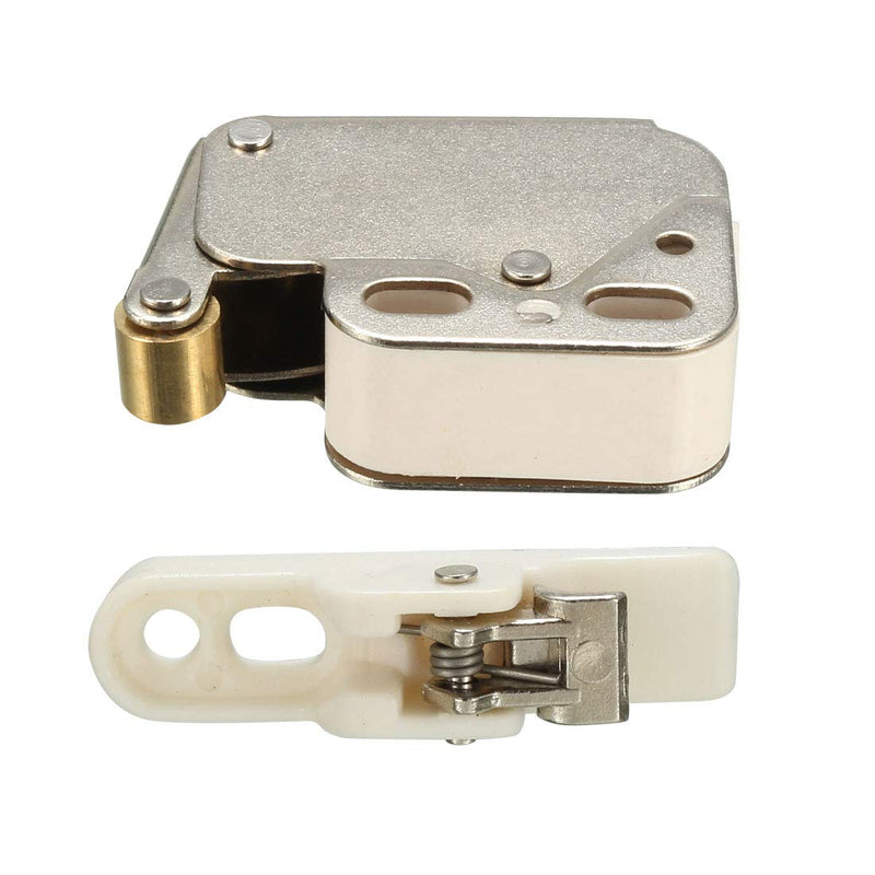 uxcell Cabinet Kitchen Spring Press Open Door Catch Brass Tip Touch Push Latch 5pcs