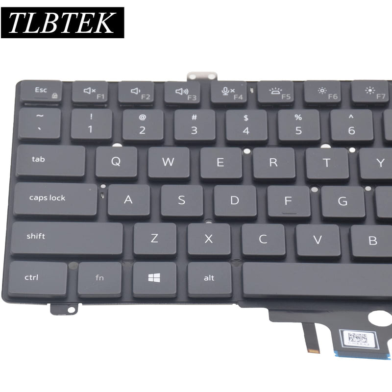 TLBTEK Backlight Keyboard Replacement Compatible with Dell Latitude 5420 5421 5430 7420 7520 2021 Series Laptop P/N: 0PWCJY 0CVGNH PK132UG2A00