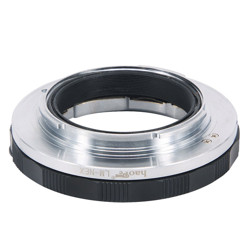 Haoge Manual Macro Close Focus Lens Mount Adapter for Leica M LM, Zeiss ZM, Voigtlander VM Lens to Sony E-Mount NEX Camera Copper