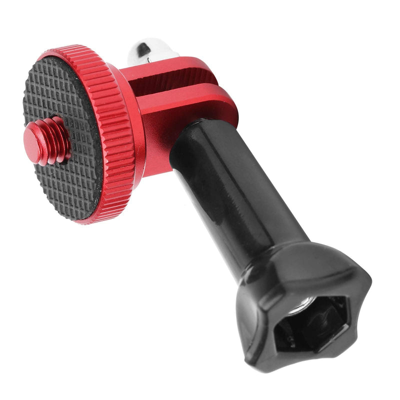 Goshyda Aluminum Alloy Camera Bracket Mount Adapter Extension Arm for Insta360 ONE X/X2 (red)