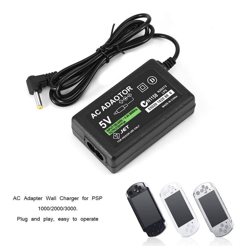 Sunnyillumine AC Adapter Home Wall Charger Power Supply for Sony PSP 1000 2000 3000 Slim Lite