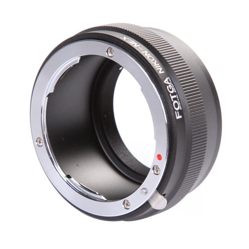 FocusFoto FOTGA Adapter Ring for Nikon F AI Lens to Sony E-Mount Mirrorless Camera NEX-5R 5T NEX-6 NEX-7 a7 a7S a7R a7II a7SII a7RII a6500 a6300 a6000 a5100 a5000 a3500 NEX-FS700 VG30 VG900 PXW-FS7