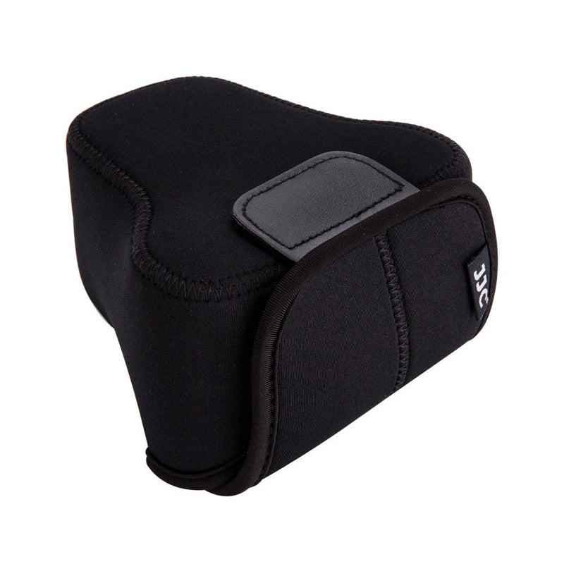 JJC Neoprene Camera Case Protective Sleeve Pouch for Fuji Fujifilm X-T30 X-T20 X-T10 + XF 18-55mm f2.8-4/XF 16mm f1.4 Lens for Canon EOS M50 M6 Mark II M5 + EF-M 15-45mm/EF-M 18-55mm Lens & More M Size