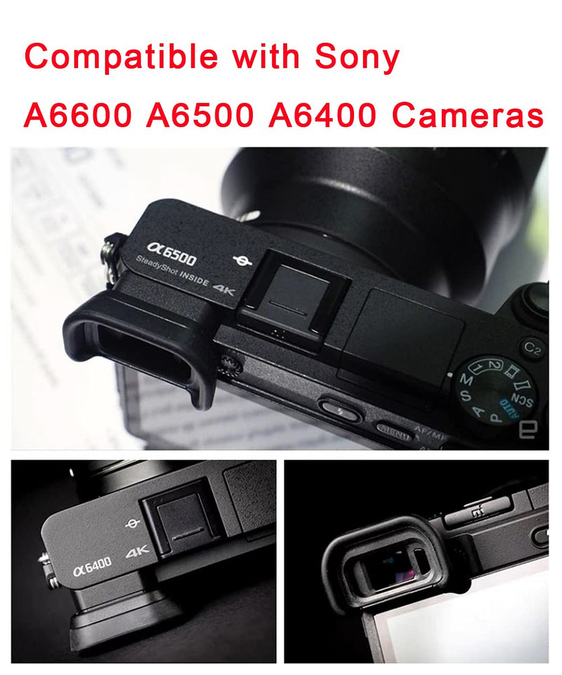 EP-17 Eyecup Eyepiece Viewfinder Compatible with Sony A6600 A6500 A6400 Camera, Replaces EP-17 (2 Pack)