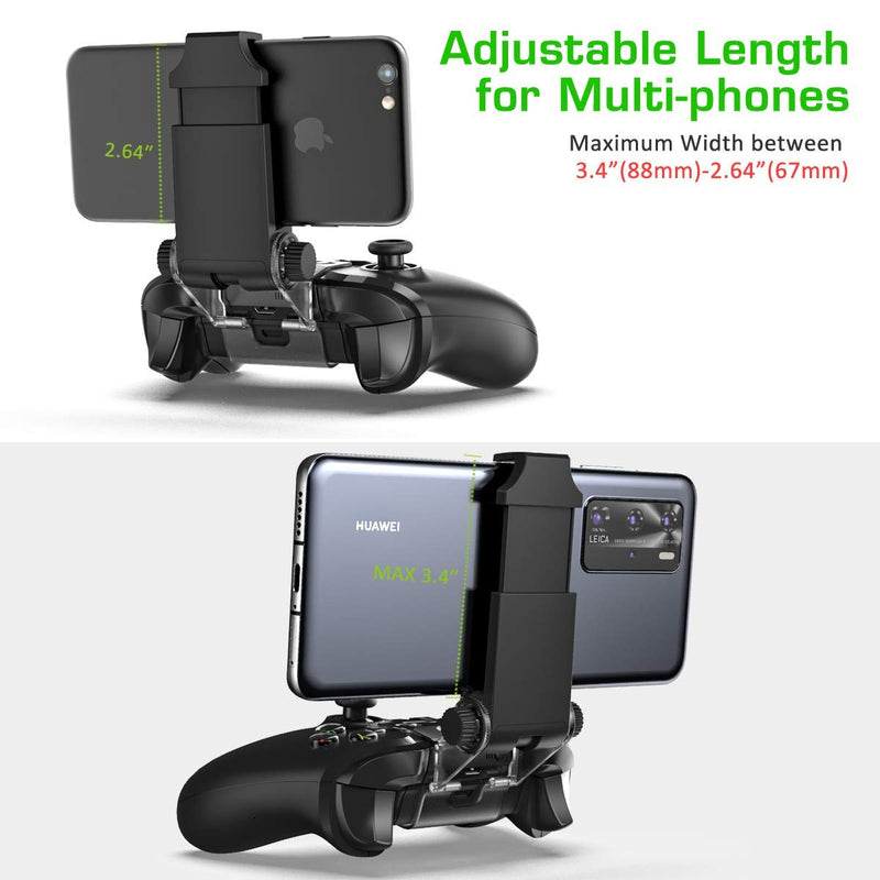OIVO Phone Controller Clip Mount Compatible with Xbox One, Phone Holder Clamp for Xbox One/Xbox One S/Xbox One X Controllers