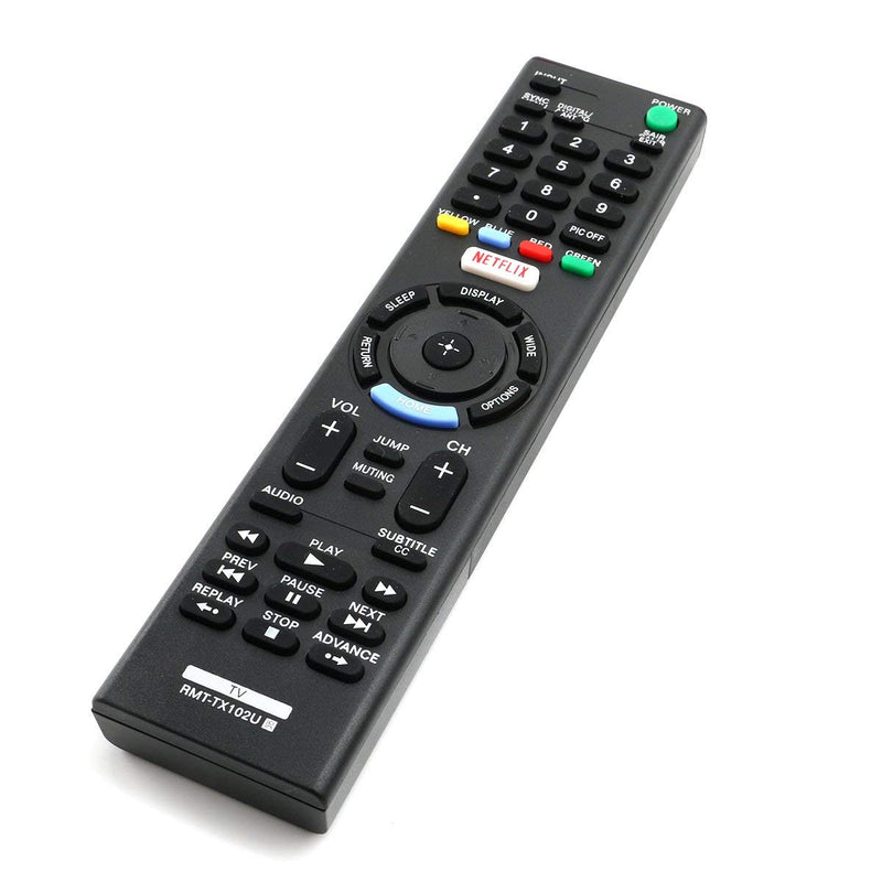 RMT-TX102U Remote Control Replaced for Sony TV KDL-32R500C KDL-40R510C KDL-40R530C KDL-40R550C KDL-48R510C KDL-48R530C KDL-48R550C 149298011 KDL40R550C