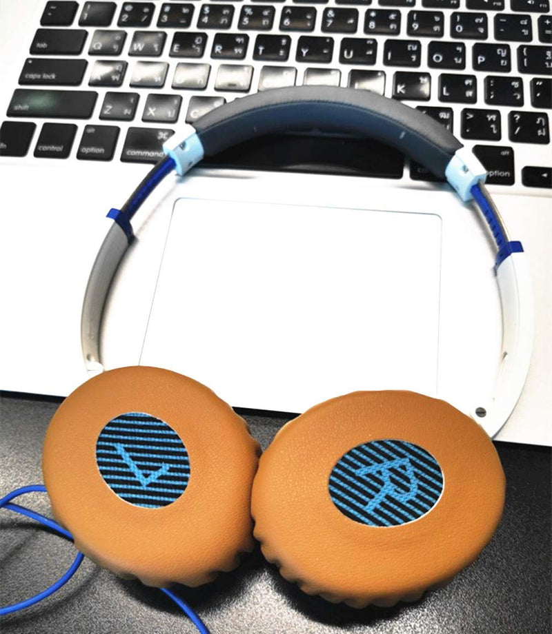 2PCS Replacement Ear Pad Ear Cushions Kit for Bose OE2 OE2i Sound Link On-Ear Headphone Ear Pads Cushion Headset Ear Cover Khaki