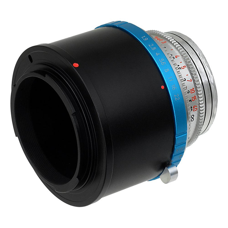 Fotodiox Pro Lens Mount Adapter with Aperture Control Ring - Deckel-Bayonett (Deckel Bayonet DKL) Mount Lenses to Canon EOS M (EF-m Mount) Camera Bodies; fits EOS M, M2 Digital Mirrorless Camera Contax/Yashica