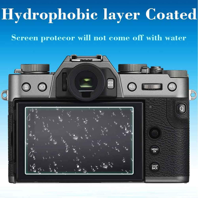 X-S10 Screen Protector for Fujifilm X-T30 X-T20 X-T10 X-E3 Fuji X-S10 X-T30 XF10 X-T100 X-A1 X-A2 Digital Camera,ULBTER 0.3mm 9H Hardness Tempered Glass Flim Anti-Scrach Anti-Fingerprint -3 Pack