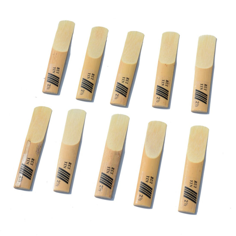 Clarinet Traditional Reeds Bb Strength 2.5, Box of 10 (Bb 2.5) Bb 2.5