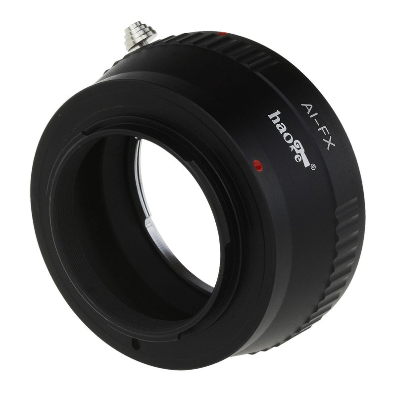 Haoge Lens Mount Adapter for Nikon Nikkor F Mount AI AI-S Lens to Fujifilm Fuji X FX mount Camera as X-A3 X-A5 X-A10 X-A20 X-E1 X-E2 X-E2s X-E3 X-H1 X-M1 X-Pro1 X-Pro2 X-T1 X-T2 X-T3 X-T10 X-T20 X-T30