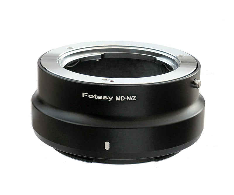 Fotasy Minolta MD Lens to Nikon Z Mount Adapter, MD Lens to Nikon Z Adapter, Nikon Z MD, fits Minolta MD Rokkor Lens & Nikon Z Mirrorless Camera Z5 Z50 Z6 Z7 Z6 II Z7 II MD - Nikon Z