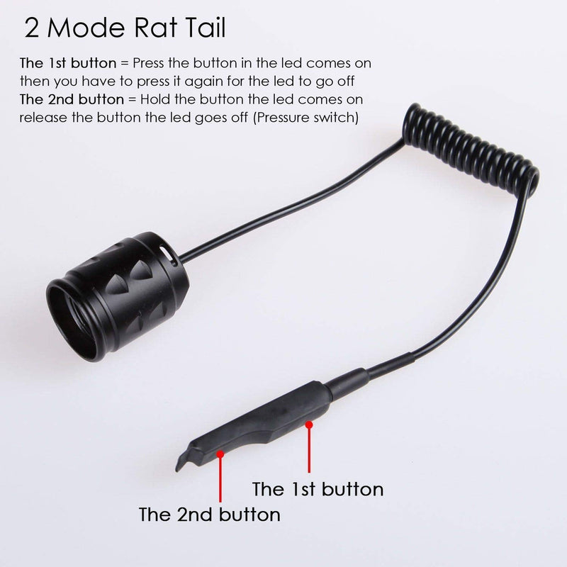 [AUSTRALIA] - Skysted® S20 OSRAM 5W 850nm IR Illuminator LED Single Mode 38mm Zoom Long Distance Infrared Light Torch Night Vision Waterproof Hunting Flashlight with Remote Switch,for Coyote Hog Predator Ir 850nm 