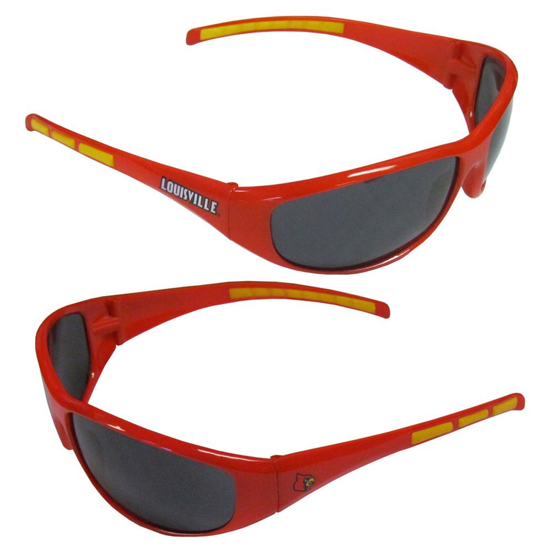 Siskiyou Sports Wrap Sunglasses Louisville Cardinals Large Multi