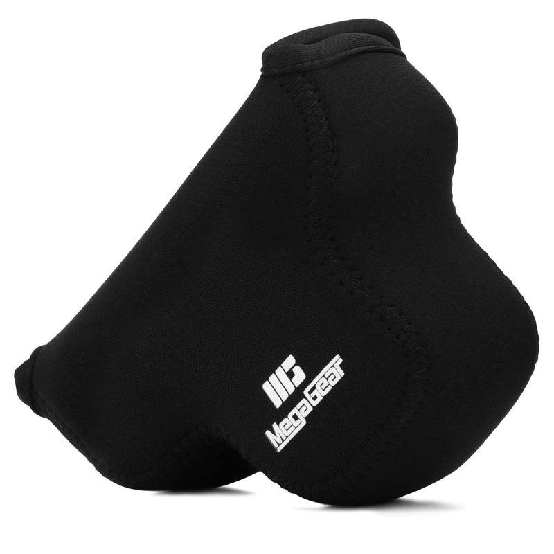 MegaGear Ultra Light Neoprene Camera Case Compatible with Canon EOS M6 Mark II (15-45mm) Black