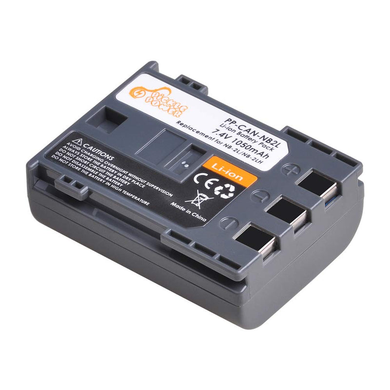 NB-2L NB-2LH Battery and LED Dual Charger Compatible with Digital Rebel XTI XT PowerShot G7 G9 S70 S80 S60 S50 S30 S40 S45 EOS 400D 350D DC410 DC420 VIXIA HF R10 HF R100 HF R11