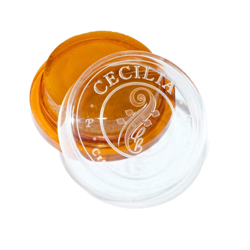 [AUSTRALIA] - CECILIA ‘Signature formula’ Rosin for Cello, Rosin Specially Formulated Cello Rosin for Cello Bows (New ‘Liquid Form Blending Method’) (MINI (Half Cake)) MINI (Half Cake) 