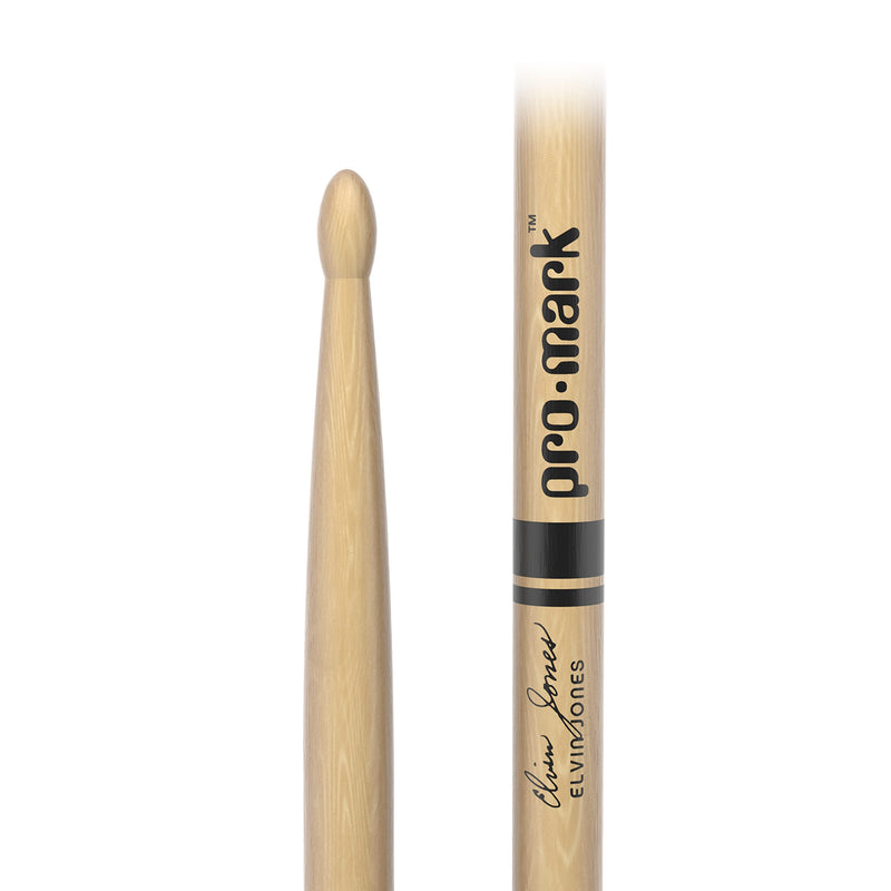 Pro Mark TXJZW American Hickory Jazz Wood Tip Drumsticks in Elvin Jones Autograph Model