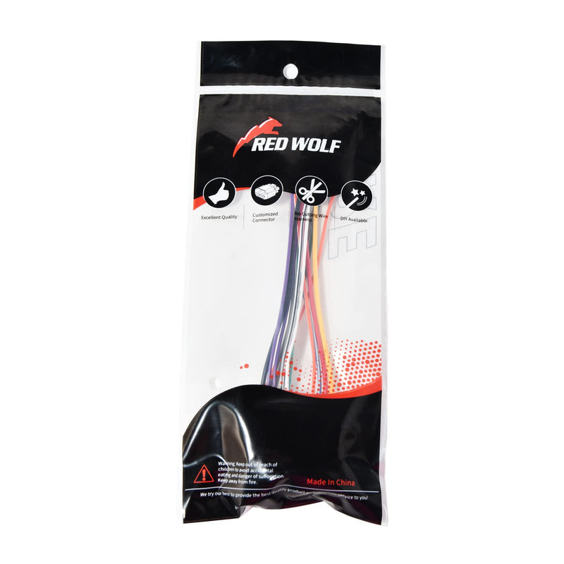 [AUSTRALIA] - RED WOLF Car Stereo Pionner Wire Harness Adapter Connector Compatible with Ford F150 Escape Focus 2004-2013, Lincoln 2006-2010 Town Car for Pionner Radio CD Player Receiver Amplifier/SWC Cable Plug 