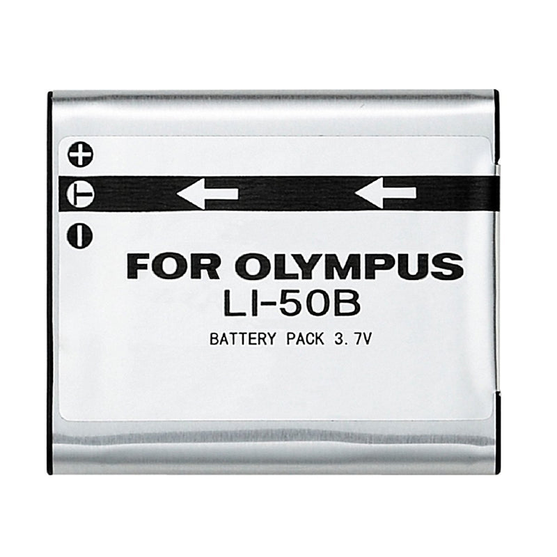 UltraPro 2-Pack LI-50B High-Capacity Replacement Batteries w/Rapid Dual Charger for Select Olympus Cameras - UltraPro Bundle Includes: Deluxe Microfiber Cleaning Cloth 2 Batteries + Dual Charger