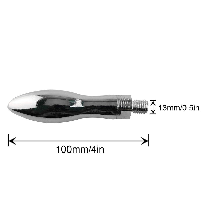 [AUSTRALIA] - JCBIZ M10x13mm Chrome Plated Steel Handle Clamping Handle Gripandles Screw Knobs Electroplating Milling Machine Handle for Lathe Machinery, Mechanical Equipment, Instrumentation 