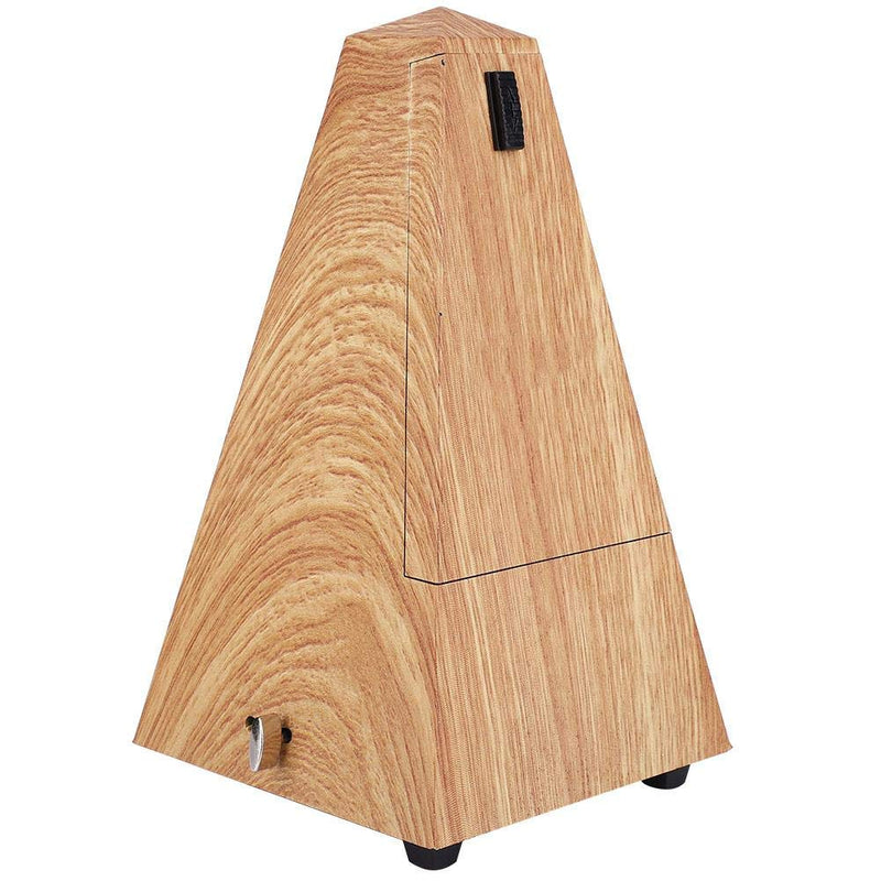 Bnineteenteam Mechanical Metronome Guitar Piano Instrument Tower Metronome Musical Accessory (Shallow Wood)