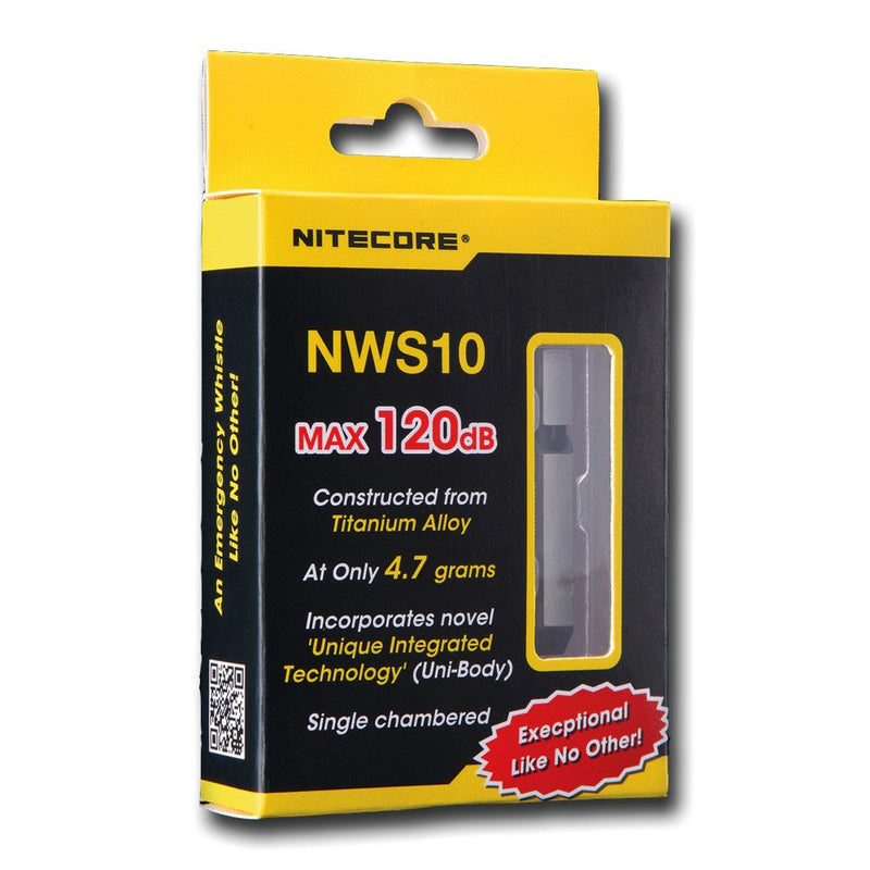 Nitecore Single Pipe Whistle.