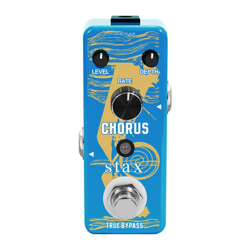 [AUSTRALIA] - Stax Guitar Chorus Pedal Analog Chorus Pedals For Electric Guitar With High Warm And Clear Chorus Sound With Mini Size True Bypass 