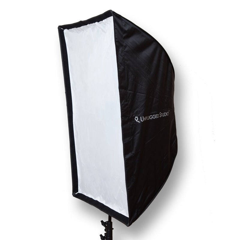 [AUSTRALIA] - UNPLUGGED STUDIO 24" X 36"/ 60cm X 90cm Umbrella Rectangle Softbox with Carrying Bag for Portrait or Product Photography SB-090 24" X 36"/ 60cm X 90cm Rectangle 