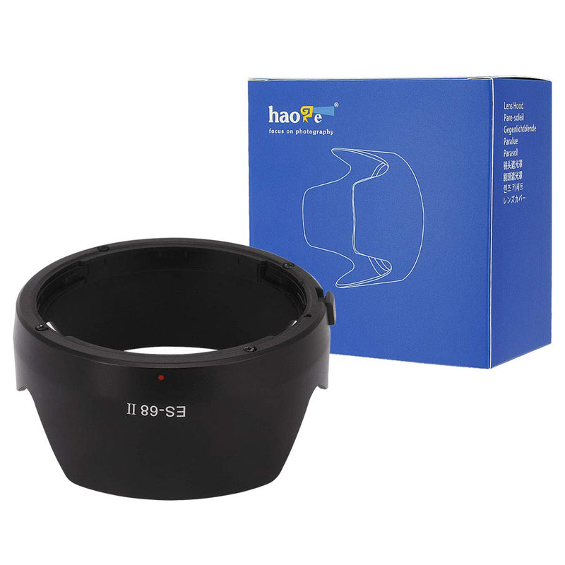 Haoge Bayonet Petal Flower Reversible Lens Hood Compatible with Canon EF 50mm f/1.8 STM Lens Replaces Canon ES-68