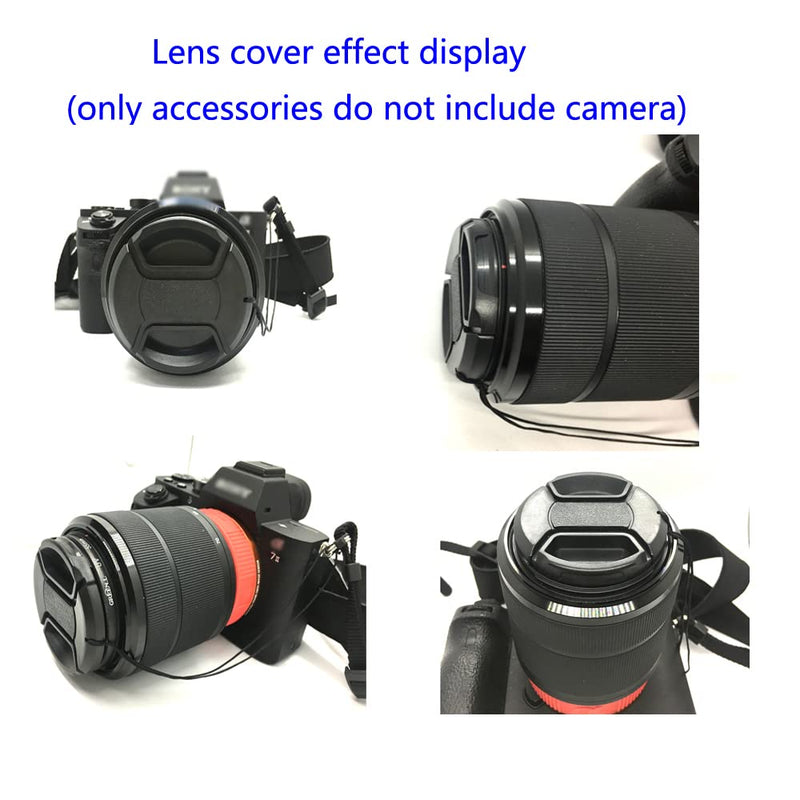 39mm Lens Cap Compatible for Leica E39 Lens, M 50mm f/2 Lens, M 35mm F/2 Lens, M 28mm f/2.8 Lens (2 Pack)