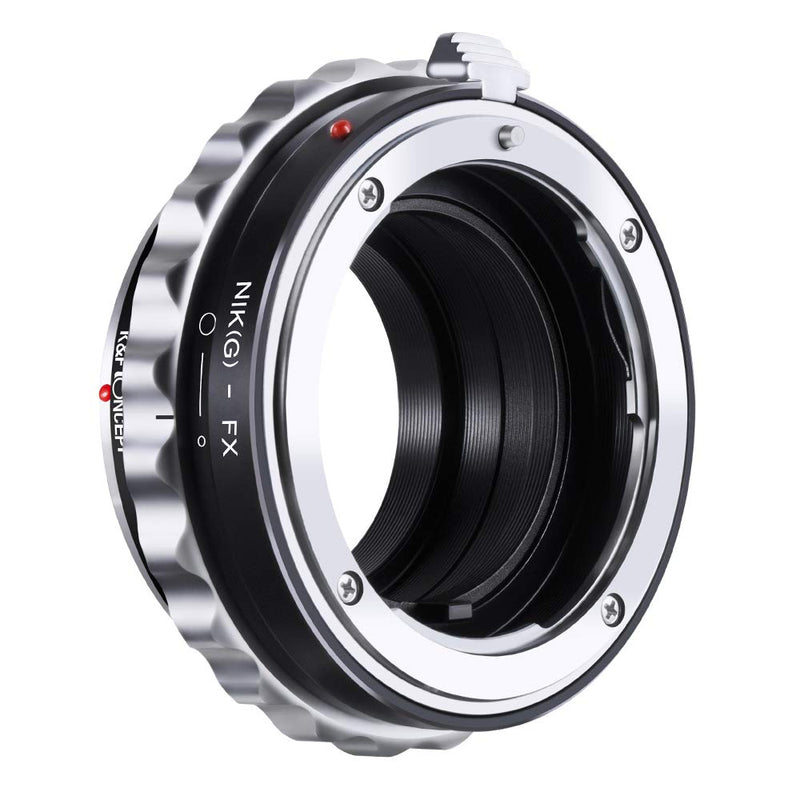 K&F Concept Camera Lens Adapter Ring for Nikon G AF-S Mount Lens to Fujifilm Fuji FX X-Pro1 X-M1 X-A1 X-E1 Adapter