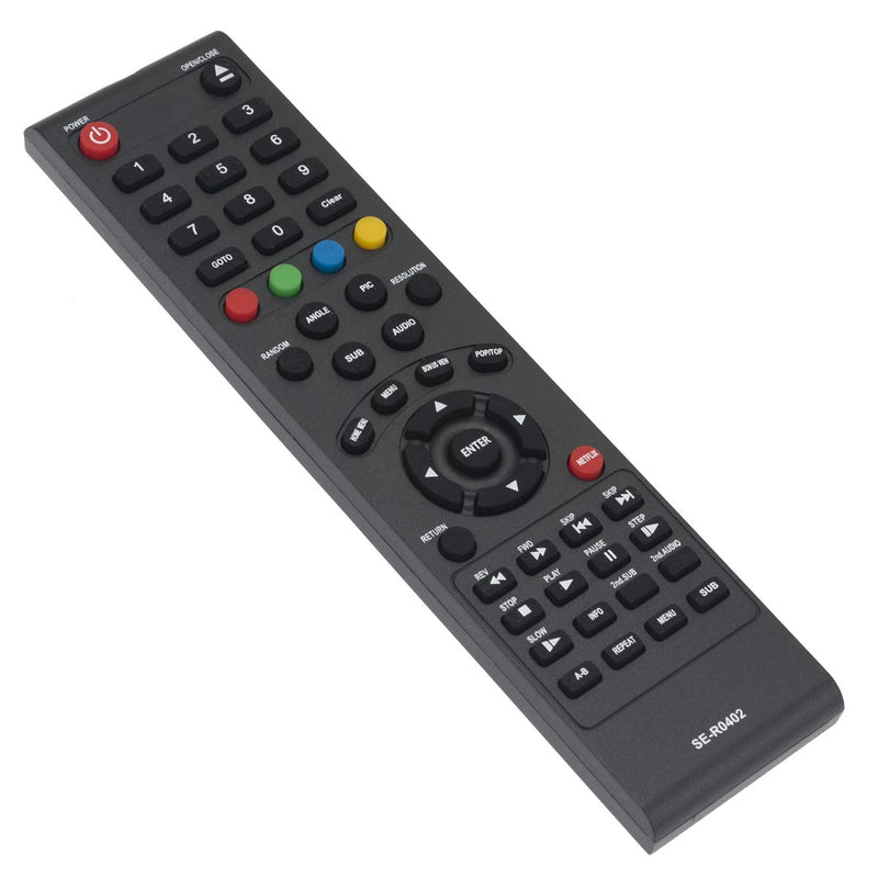 SE-R0402 Replacement Remote fit for Toshiba Blu-ray BD Player BDX2250KU BDX5200 BDX4200KU BDX5200KU BDX2200KU BDX4200 BDX4150KU BDK21 BDX2200 BDX2150KU BDK21KU BDX2150 BDX2250KU BDX2250 BDX2250KC