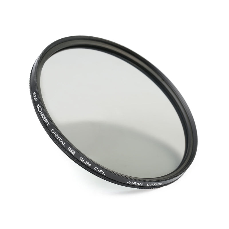 [AUSTRALIA] - 52mm Polarizing Filter, K&F Concept Circular Polarizer 52mm Super Slim Multi Coated Glass CPL Filter Compatible with Canon Nikon Digital Camera Lens + Microfiber Cleaning Cloth 